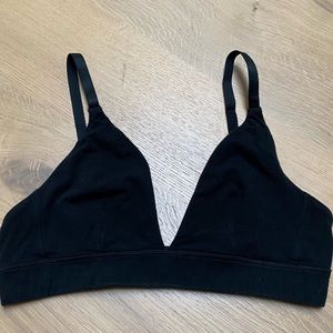 Organic Basics Black Bra